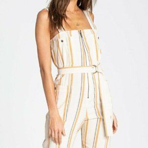 Billabong Light The Night Jumpsuit Sleeveless Striped